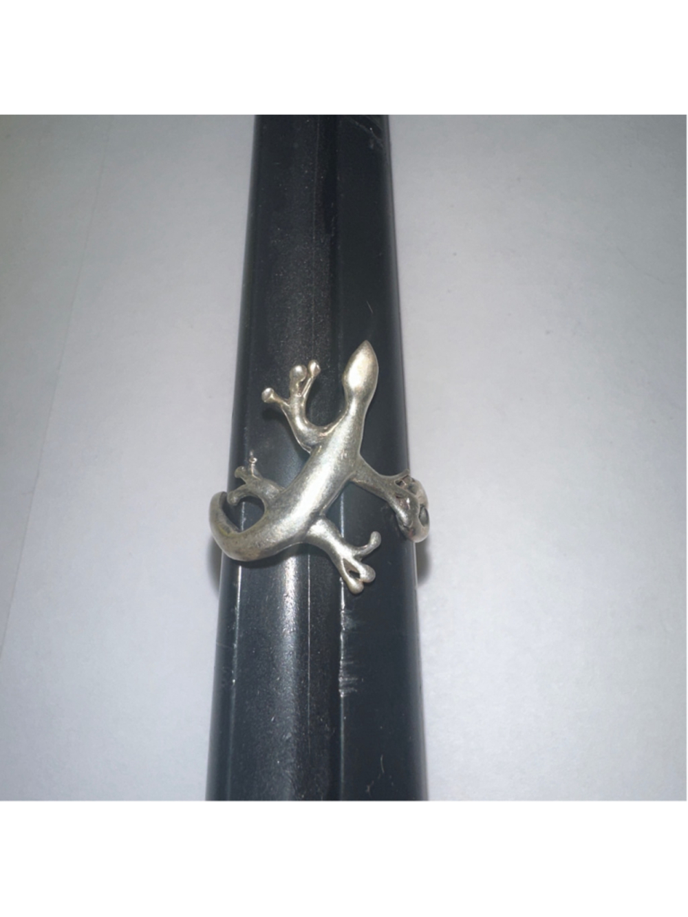 Women's Unbranded Silver Lizard Statement Ring